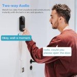Wireless 1080P Video Doorbell with AI Detection