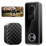 5MP Wireless Video Doorbell Camera with Night Vision