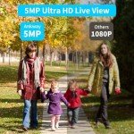 5MP Wireless Video Doorbell Camera with Night Vision