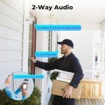 Wireless Solar Security Camera System with Monitor
