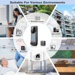 Smart Wireless Doorbell Kit with Camera & Chimes