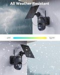 Tefrio 2K Wireless Outdoor Security Camera System