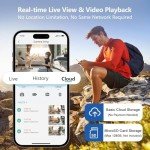 2K Wireless Outdoor Security Cameras with Night Vision