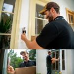 Anyfree Wireless Solar Doorbell with Night Vision