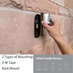 Anyfree Wireless Solar Doorbell with Night Vision