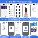 BoomChill 1080p Wireless AI Video Doorbell Camera