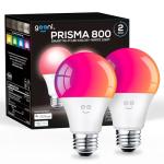 Geeni Prisma Color Changing Smart Light Bulbs - 2-Pack