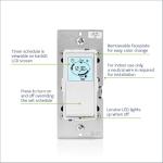 Leviton Decora Programmable Timer Switch for Lights