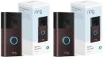 Ring Battery Doorbell 2-Pack with 66% Coverage