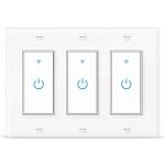 Smart WiFi 3-Gang Light Switch with Alexa/Google Home