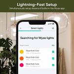 Wyze Smart Color Bulb, 1100 Lumen, 2-Pack