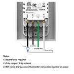 Smart WiFi 3-Gang Light Switch with Alexa/Google Home