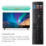 VIZIO Smart TV XRT136 Remote Control Replacement