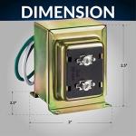 24V Door Bell Transformer for Ring Video Doorbell