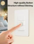 MOES WiFi Smart Light Switch, No Hub Needed