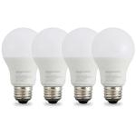 Smart Dimmable LED Light Bulb 4-Pack