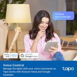 Tapo Smart Light Bulbs, 800 Lumens, Dimmable