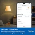 Tapo Smart Light Bulbs, 800 Lumens, Dimmable