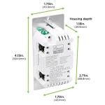 Enbrighten Z-Wave Smart Light Switch, Works with Alexa