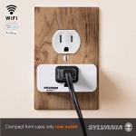 Sylvania 4-Pack Smart Wifi Plugs with Voice Control