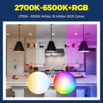 Smart Color Changing Bulbs, Works with Alexa/Google