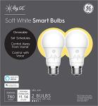 GE CYNC Smart Bluetooth Light Bulbs, 2-Pack