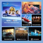 Hisense 65" QD6 Smart 4K QLED TV
