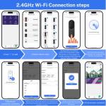 Guggre 1080P Wireless Video Doorbell with AI Detection