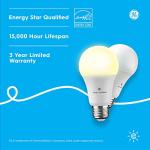 GE CYNC Smart LED Bulbs, Soft White, 2-Pack