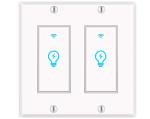 Alexa & Google Compatible Smart Light Switch 2-Pack