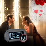 DreamSky Digital Alarm Clock with USB & Dimming