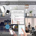 MoesGo WiFi Touch Wall Light Switch, 2 Gang
