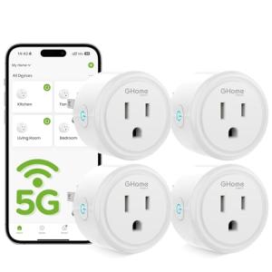 GHome 5G WiFi Smart Plug with Remote Control