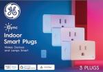 GE Cync Smart Indoor WiFi Plug - 3 Pack
