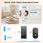Smart Keyless Entry Lock with Camera and App