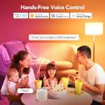 OREiN Smart Light Bulbs - Works with Apple, Alexa, Google Home