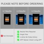 LANBON WiFi Smart Light Switch for Alexa & Google