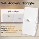 MOES Smart Toggle Light Switch with WiFi Control