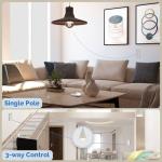 MOES Smart Toggle Light Switch with WiFi Control