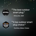 TP-Link Tapo Outdoor Smart Plug with 2 Outlets
