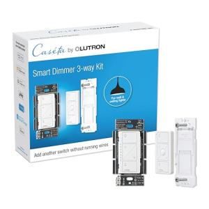 Lutron Caseta Smart Dimmer Switch Kit with Remote