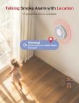 X-Sense Smart Smoke Detector with Voice Alerts