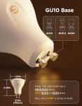 Govee Smart GU10 Color Changing LED Bulbs 4-Pack