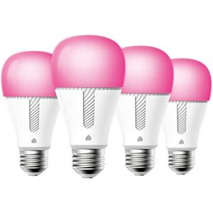 Kasa Smart WiFi Color Changing Light Bulbs 4-Pack