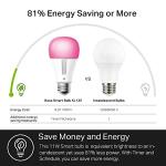Kasa Smart WiFi Color Changing Light Bulbs 4-Pack