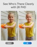 eufy C31 2K Video Doorbell with Live Call