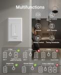 GHome Smart 3-Way Dimmer Switch - 3 Pack