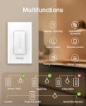 GHome Wi-Fi Smart Dimmer Switch for Alexa & Google Home