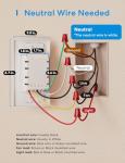 Meross Smart Fan Control & Dimmer Light Switch