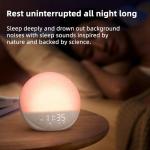 Sunrise Alarm Clock with White Noise and Bluetooth